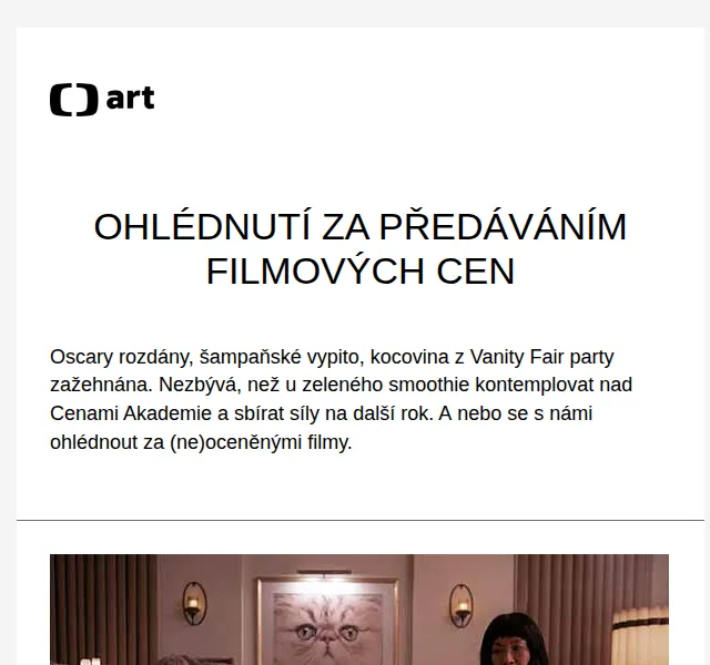 Web ČT art: Ohlédnutí za Oscary – recenze filmů – červen 2026 | Nuslet.cz