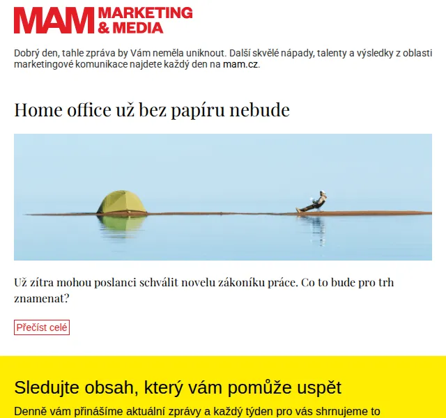 Marketing & Media: Novela zákoníku o home office – červenec 2026 | Nuslet.cz