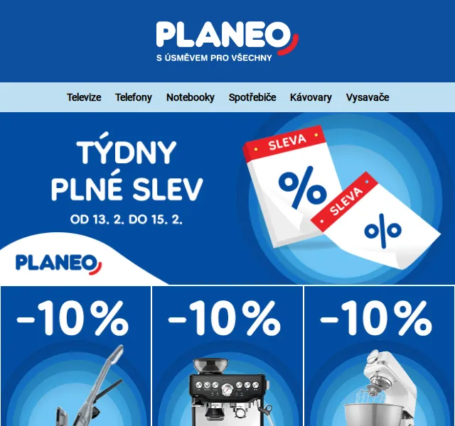 Planeo: Týdny nabité slevami – červen 2026 | Nuslet.cz