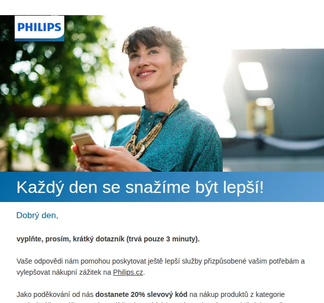 Philips: 20% sleva na osobní péči – červenec 2026 | Nuslet.cz