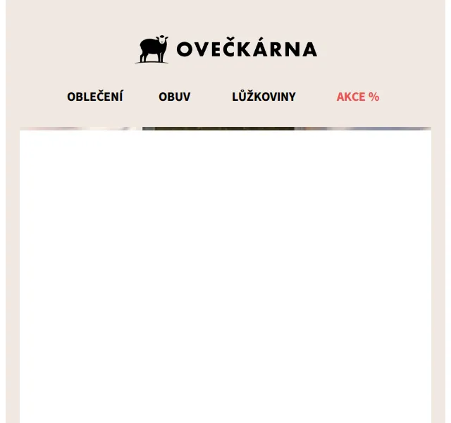 Ovečkárna: -30 % na lůžkoviny – červenec 2026 | Nuslet.cz