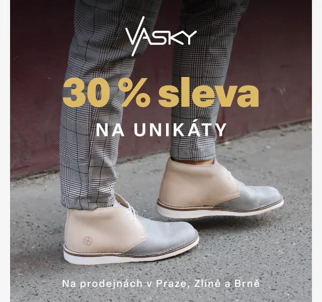 Vasky: Ulovte unikát s 30% slevou – červen 2026 | Nuslet.cz