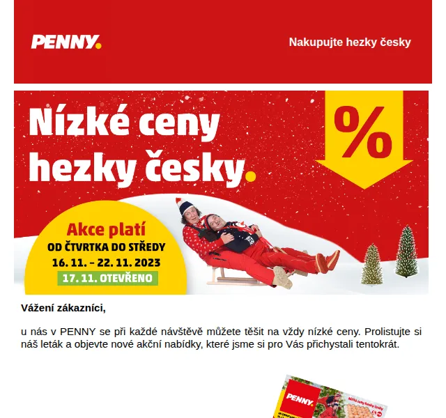 Penny: XXL týden a Mikulášské nabídky – červenec 2026 | Nuslet.cz