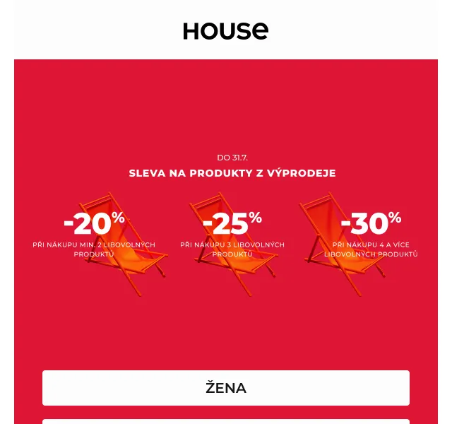 House: Letní výprodej šortek, šatů a triček za mega nízké ceny – červenec 2026 | Nuslet.cz
