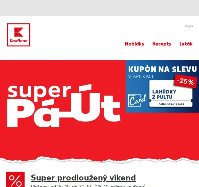 Kaufland: Eidam a Metaxa v akci – říjen 2026 | Nuslet.cz