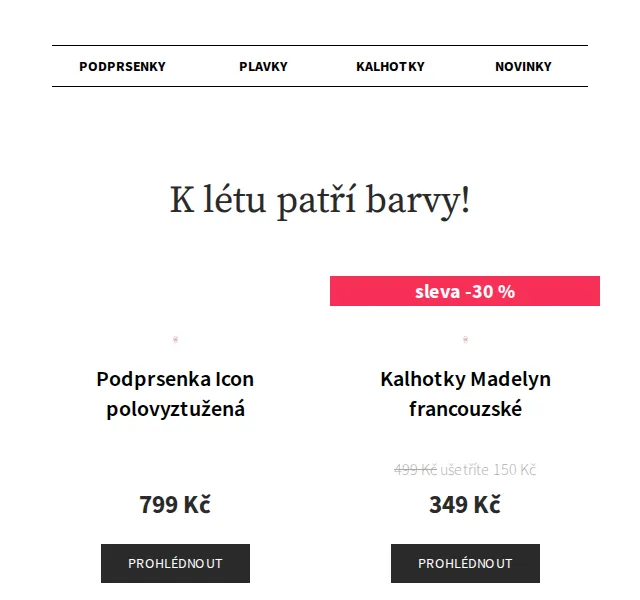 Astratex.cz: Extra sleva 20 % na plavky – červen 2026 | Nuslet.cz
