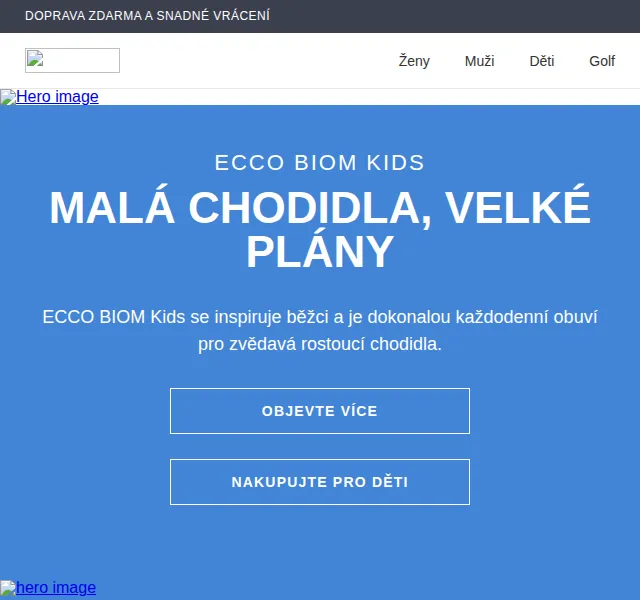 ECCO: BIOM Kids kolekce – červenec 2026 | Nuslet.cz