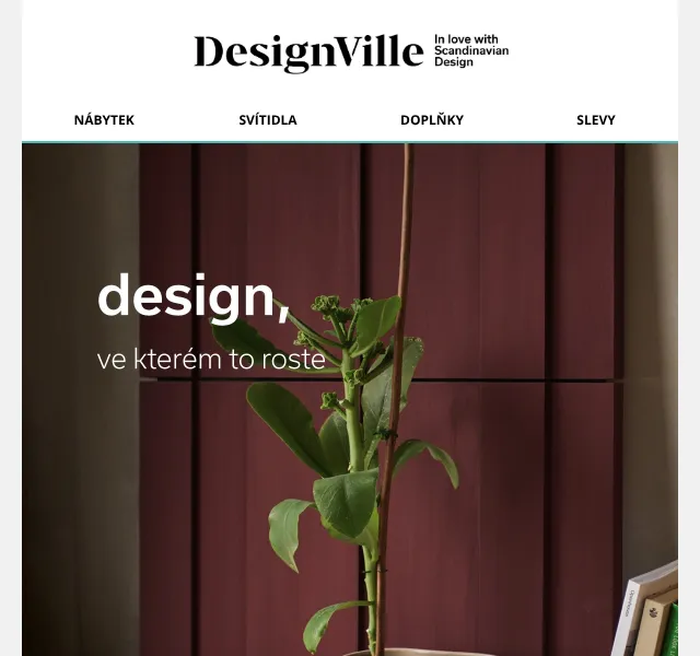 DesignVille: Designové květináče Ferm Living, Muuto – duben 2026