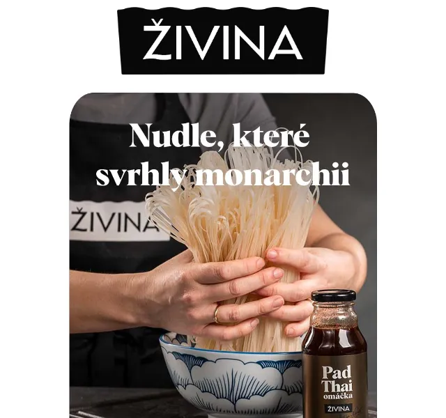 Živina: Pad Thai omáčka s 15% slevou – červenec 2026 | Nuslet.cz