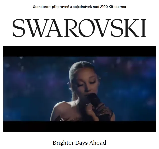 Swarovski: Šperky z filmu Ariany Grande – červenec 2026 | Nuslet.cz