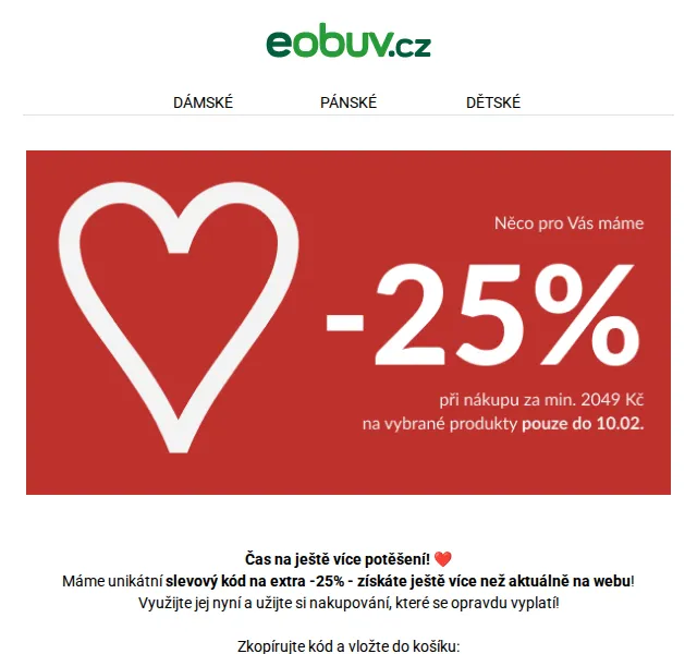 eobuv.cz: Sleva 25 % na boty – červen 2026 | Nuslet.cz