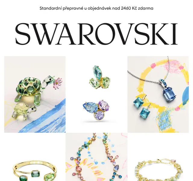 Swarovski: Dárek ke Dni matek + sleva do 2460 Kč – květen 2026