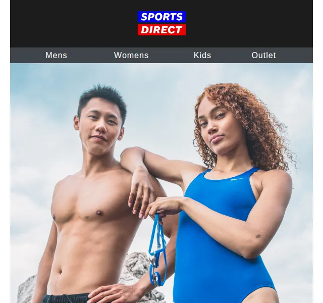 Sportsdirect: Holiday Essentials se slevami až 50 % – červenec 2026 | Nuslet.cz