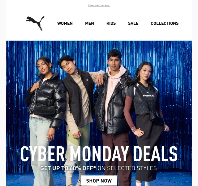 PUMA: Cyber Monday až 60% sleva – červenec 2026 | Nuslet.cz