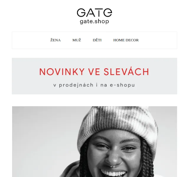 gate.shop: Módní slevy až 62 % – červen 2026 | Nuslet.cz