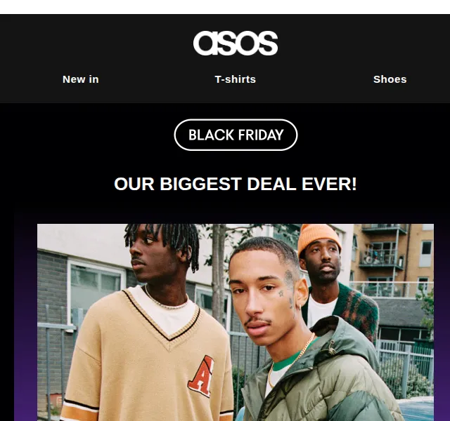 ASOS Sale: až 80 % sleva na vše – Black Friday listopad 2021 | Nuslet.cz