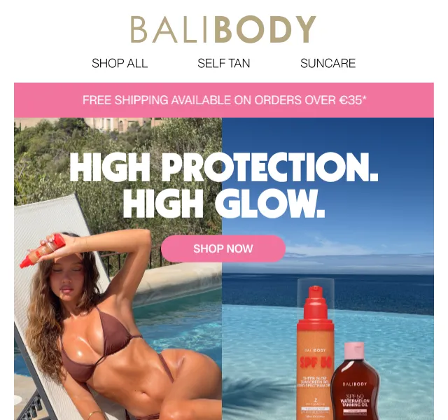 Bali Body: SPF ochrana s leskem – červenec 2026 | Nuslet.cz