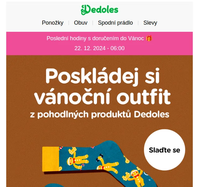 Dedoles.cz: originální vánoční outfit – červenec 2026 | Nuslet.cz