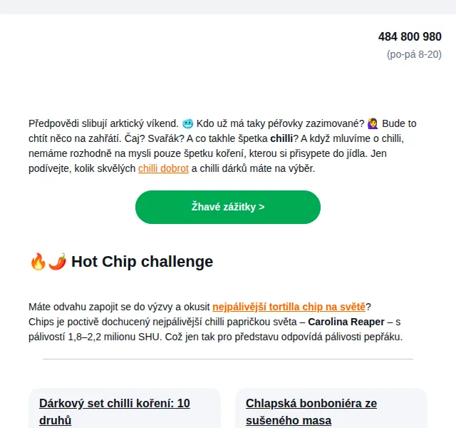 Adrop.cz: Hot Chip challenge a chilli dárky – červenec 2026 | Nuslet.cz
