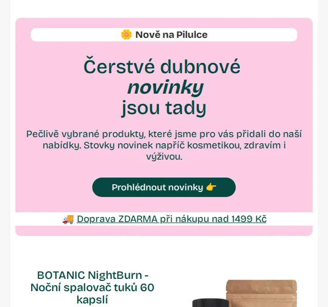 Pilulka.cz: Dubnové novinky So´Bio étic, Sunnoré, Botanic | Nuslet