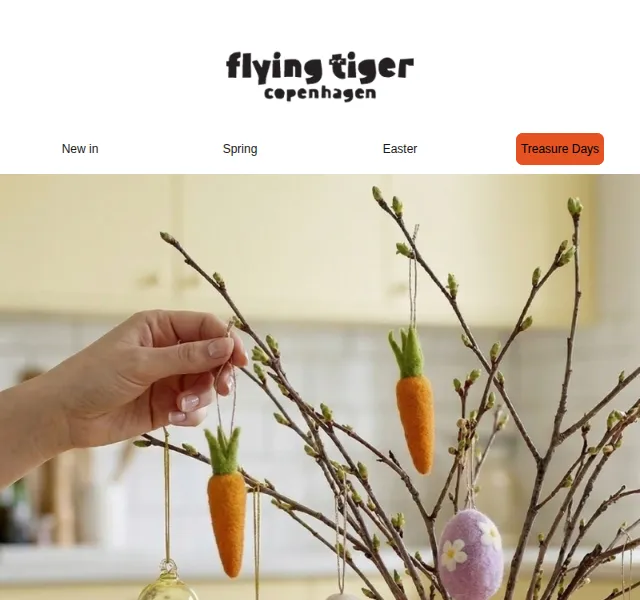 Flying Tiger Copenhagen: Nová jarní a velikonoční dekorace – červenec 2026 | Nuslet.cz