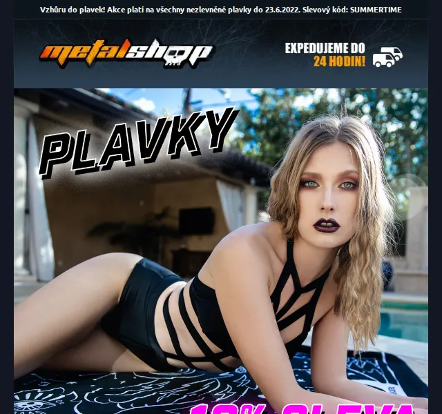 METALSHOP: Plavky 10% sleva – červen 2022 | Nuslet.cz