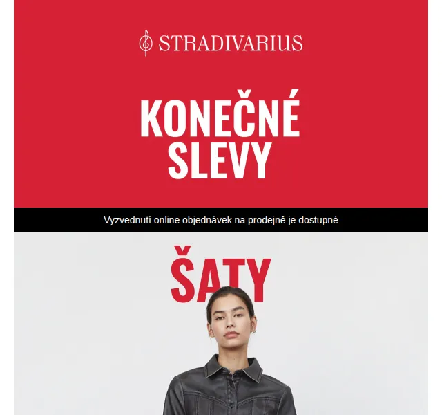 Stradivarius: Šaty se slevou až 50 % – červenec 2026 | Nuslet.cz