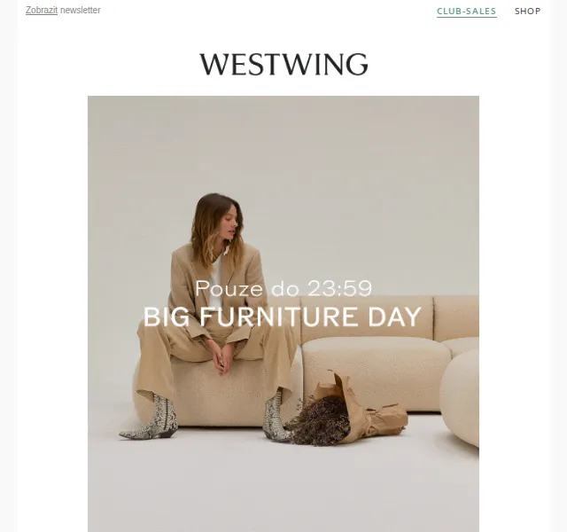 Westwing: Bestsellery nábytku – červen 2026 | Nuslet.cz