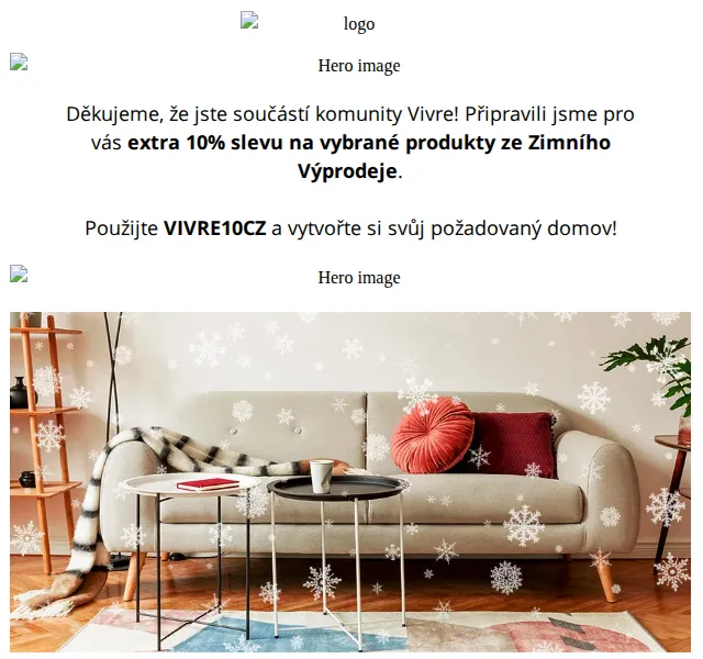 Vivre: Zimní výprodej až 60 % – červen 2026 | Nuslet.cz