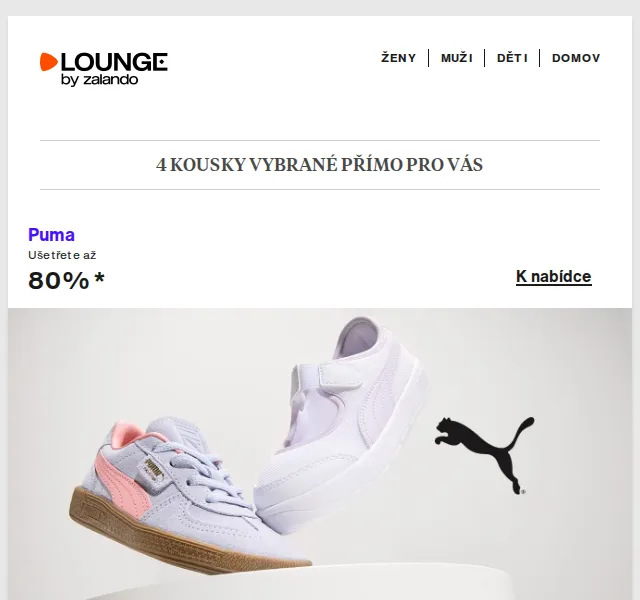 Lounge by Zalando: Puma, Quiksilver, Barbour – slevy až 80 % | Červen 2026 | Nuslet.cz