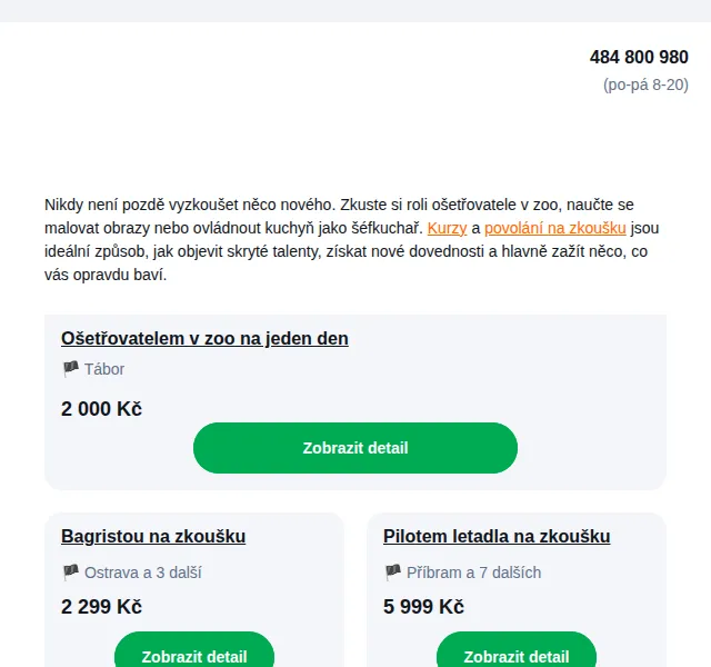 Adrop.cz: Zážitky na zkoušku – červenec 2026 | Nuslet.cz