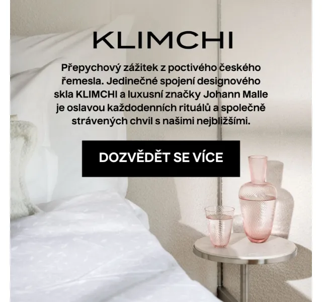 KLIMCHI: Luxusní skleněné produkty – červenec 2026 | Nuslet.cz