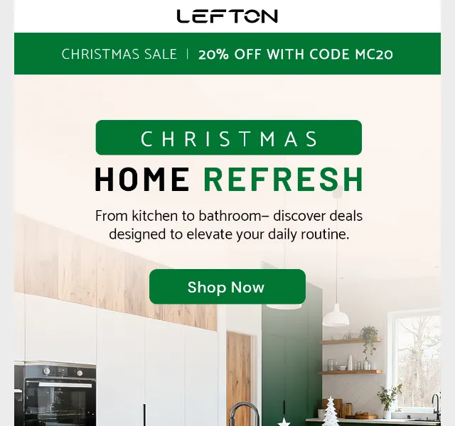 Lefton Sanitary: Holiday Gifts pro domácnost – červen 2026 | Nuslet.cz