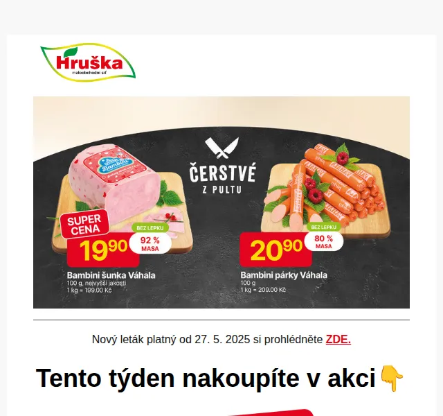 Hruška: Kofola 2L za 29,90 Kč – červenec 2026 | Nuslet.cz