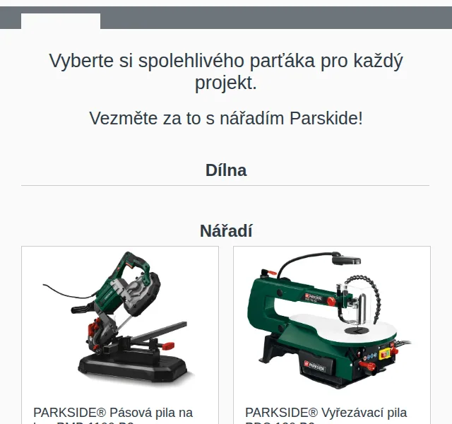 Lidl: Nářadí Parkside od 999 Kč – červen 2026 | Nuslet.cz