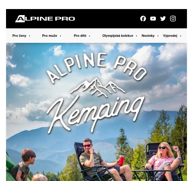 ALPINE PRO: Vše pro kemping se super slevami – červen 2026 | Nuslet.cz