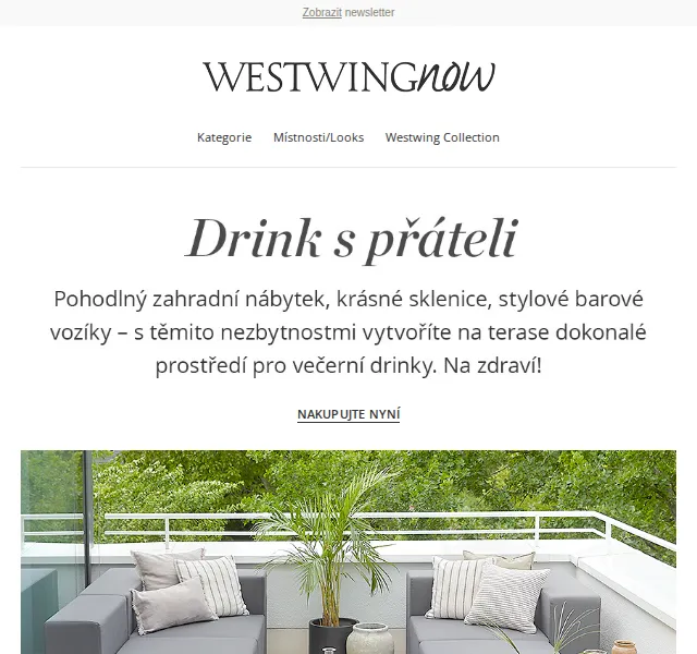 WestwingNow: Zboží pro pohodový večer – červen 2026 | Nuslet.cz