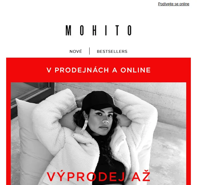 MOHITO: VÝPRODEJ s extra slevami – červen 2026 | Nuslet.cz