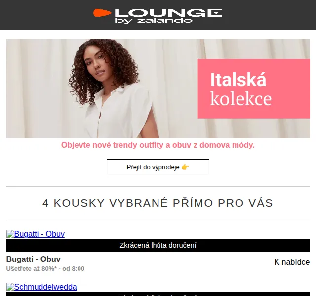 Lounge by Zalando: Bugatti, Timberland – slevy až 80 % – červen 2026 | Nuslet.cz
