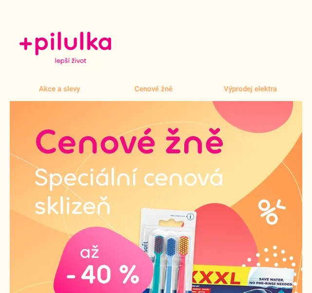 Pilulka.cz: kód na 10% slevu – červenec 2026 | Nuslet.cz