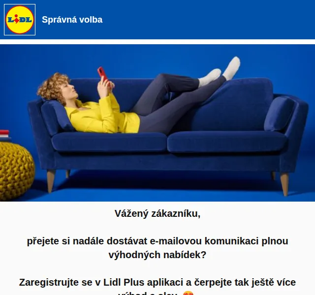 Lidl Plus: registrace do aplikace – červenec 2026 | Nuslet.cz