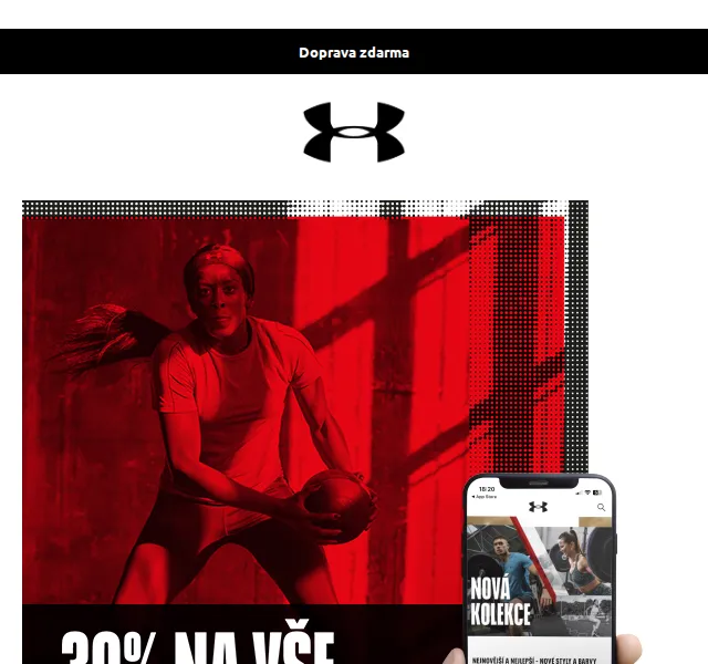 Under Armour: Dodatečná 30% sleva – červen 2026 | Nuslet.cz