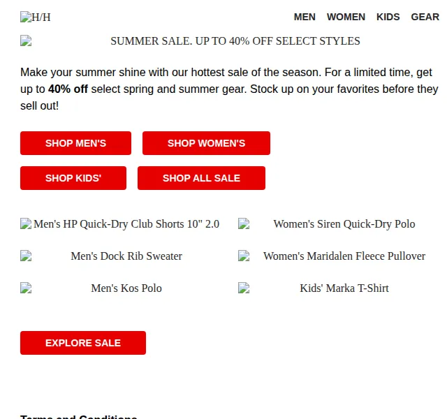 Helly Hansen: Sleva až 40 % na letní kolekci – červenec 2026 | Nuslet.cz