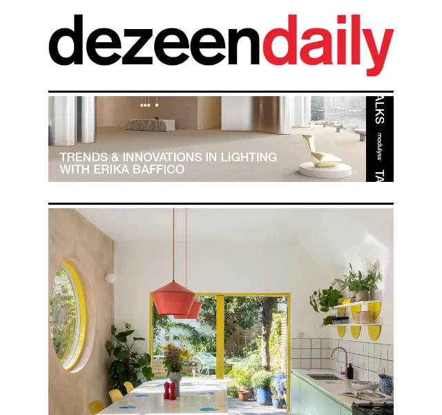Dezeen Daily: Extraterrestrial-dust concrete – červenec 2023 | Nuslet.cz