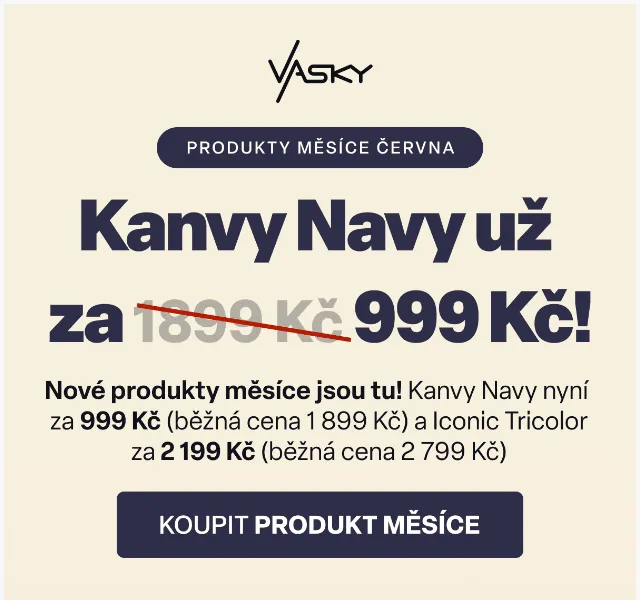 Vasky: Boty měsíce se slevou 900 Kč – červen 2026 | Nuslet