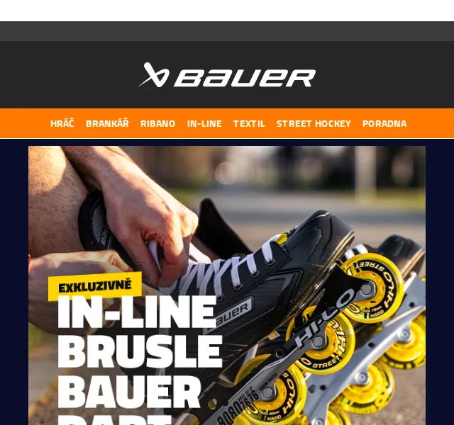 Bauer Hockey Česko: Brusle BAUER DART – červen 2026 | Nuslet.cz