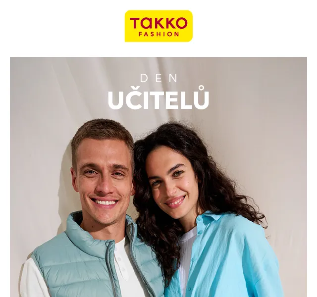Takko Fashion: Dárky k Dni učitelů – červen 2026 | Nuslet.cz
