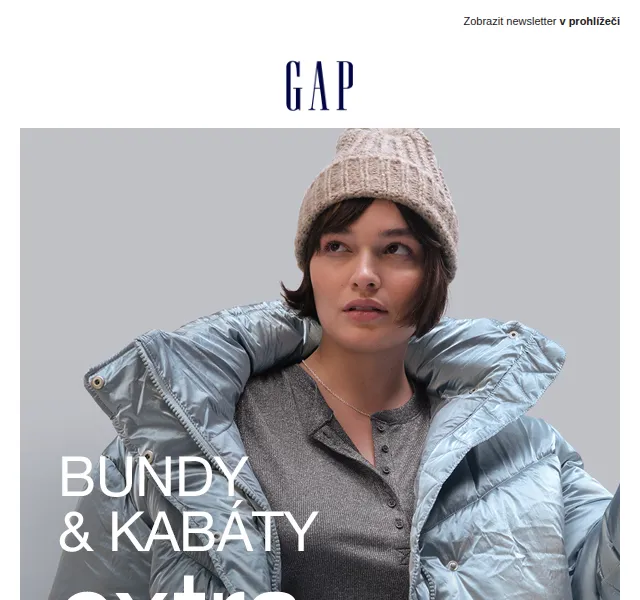 GAPstore: Bundy a kabáty s 20% slevou – červen 2026 | Nuslet.cz