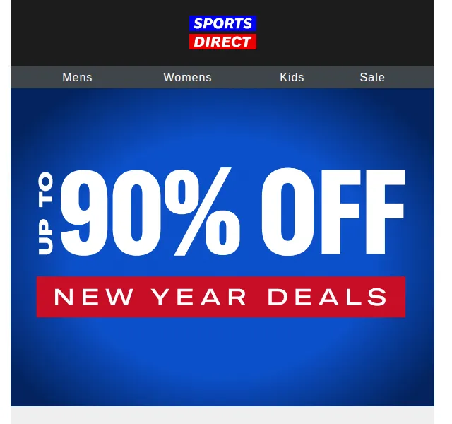 Sportsdirect.com: Sleva až 90 % Nike, adidas – červenec 2026 | Nuslet.cz