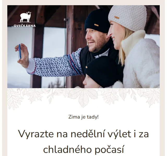 Ovečkárna: Huňaté oblečení z ovčí vlny od 299 Kč – červen 2026 | Nuslet.cz